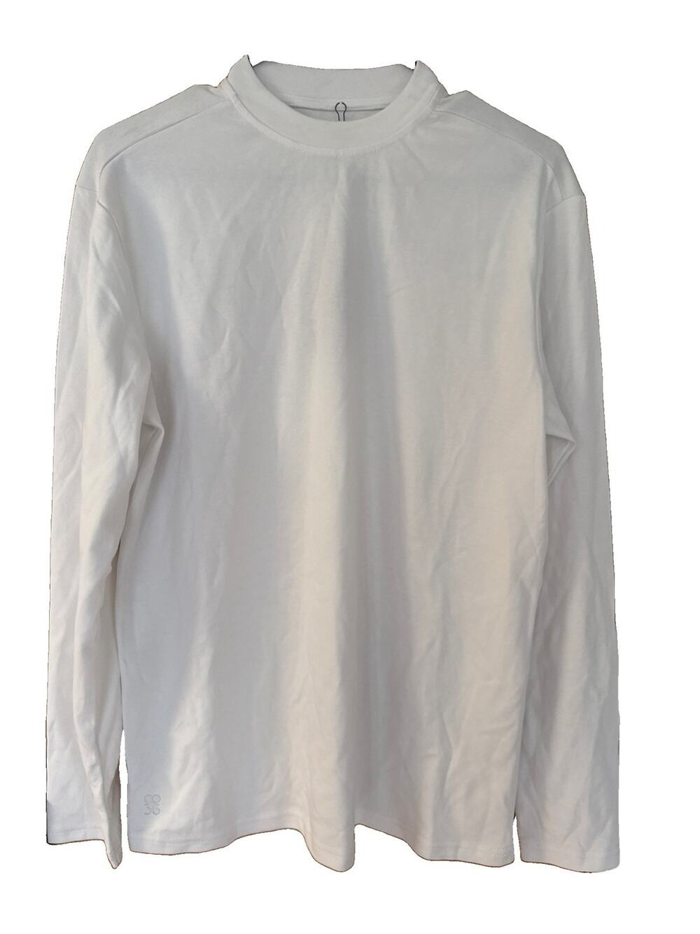 New Co Thirty Six T-Shirt Mens Medium White Long Sleeve